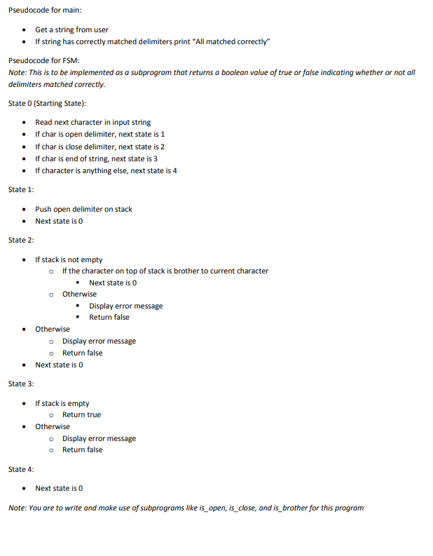 Write a program that will take an input string from the user