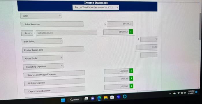its income statement for the year ended December 31, 2022, Skysong. Inc,