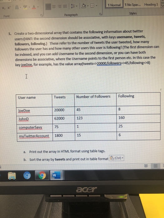 php x x a. 1 No Spac... Heading 1 Font Paragraph Styles