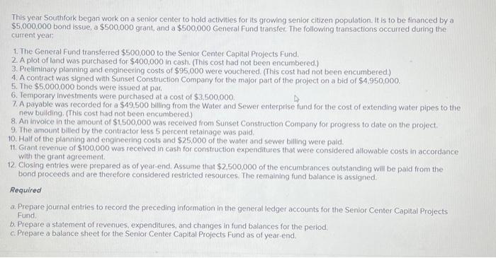 Please help me answer this question! thank you! This year Southfork began