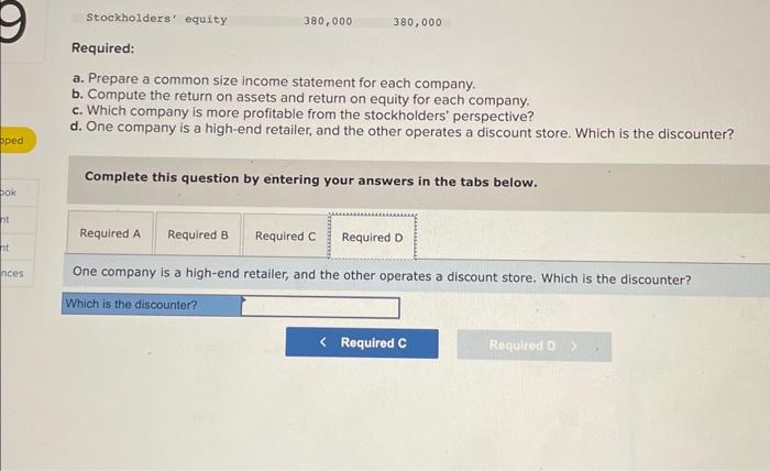 store. Which is the dis Complete this question by entering your answers