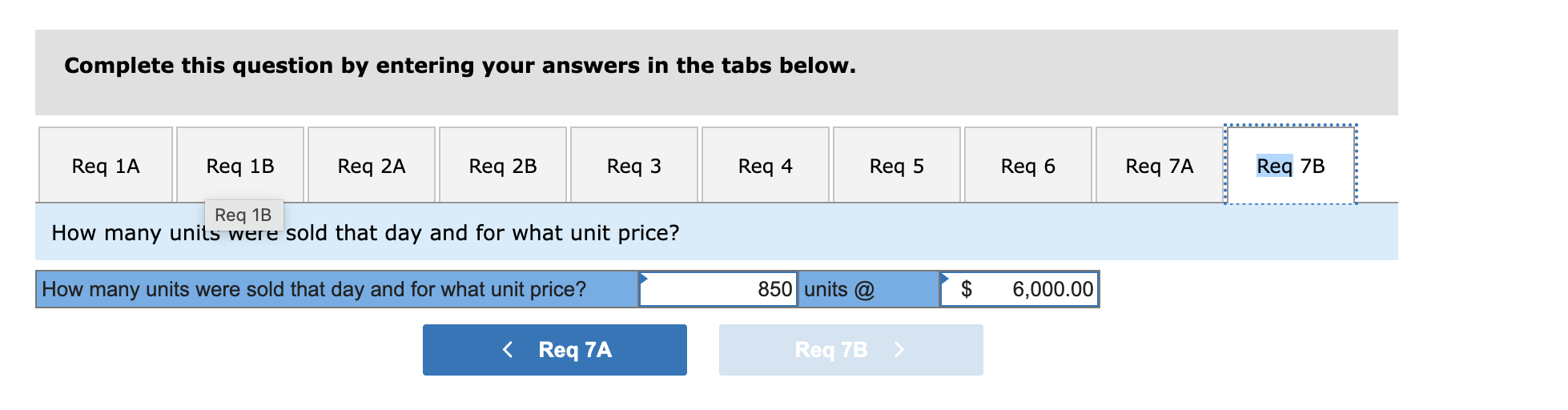 January 5 & 96 & $35.00 & $3,360.00 \\ \hline January 6