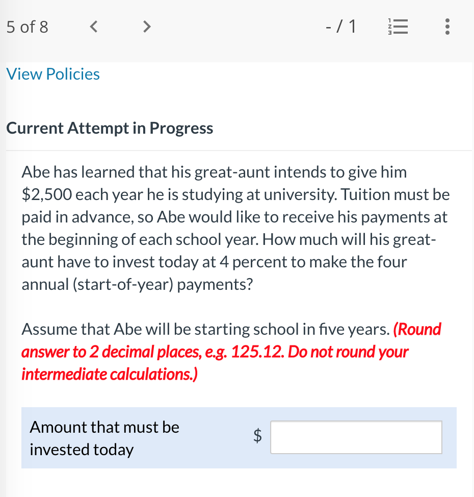 Current Attempt in Progress Abe has learned that his great-aunt intends