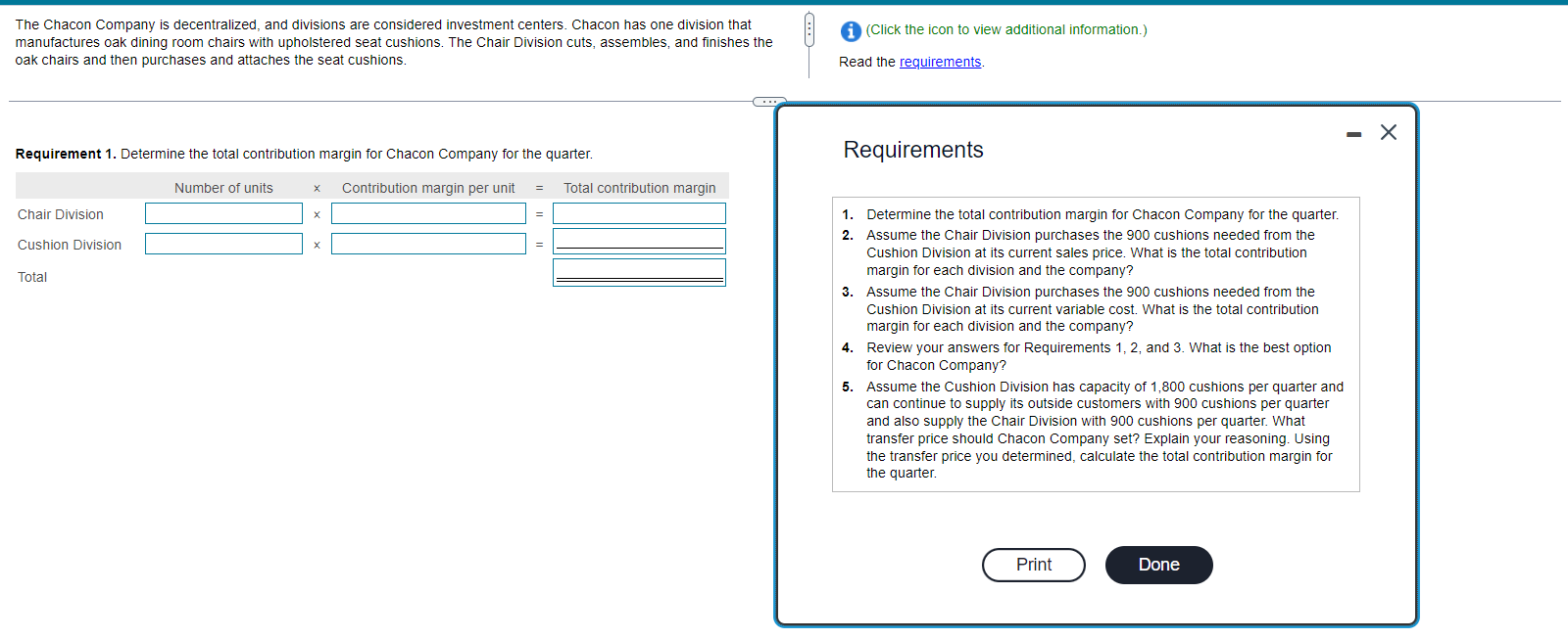 (i) (Click the icon to view additional information.) Read the requirements.