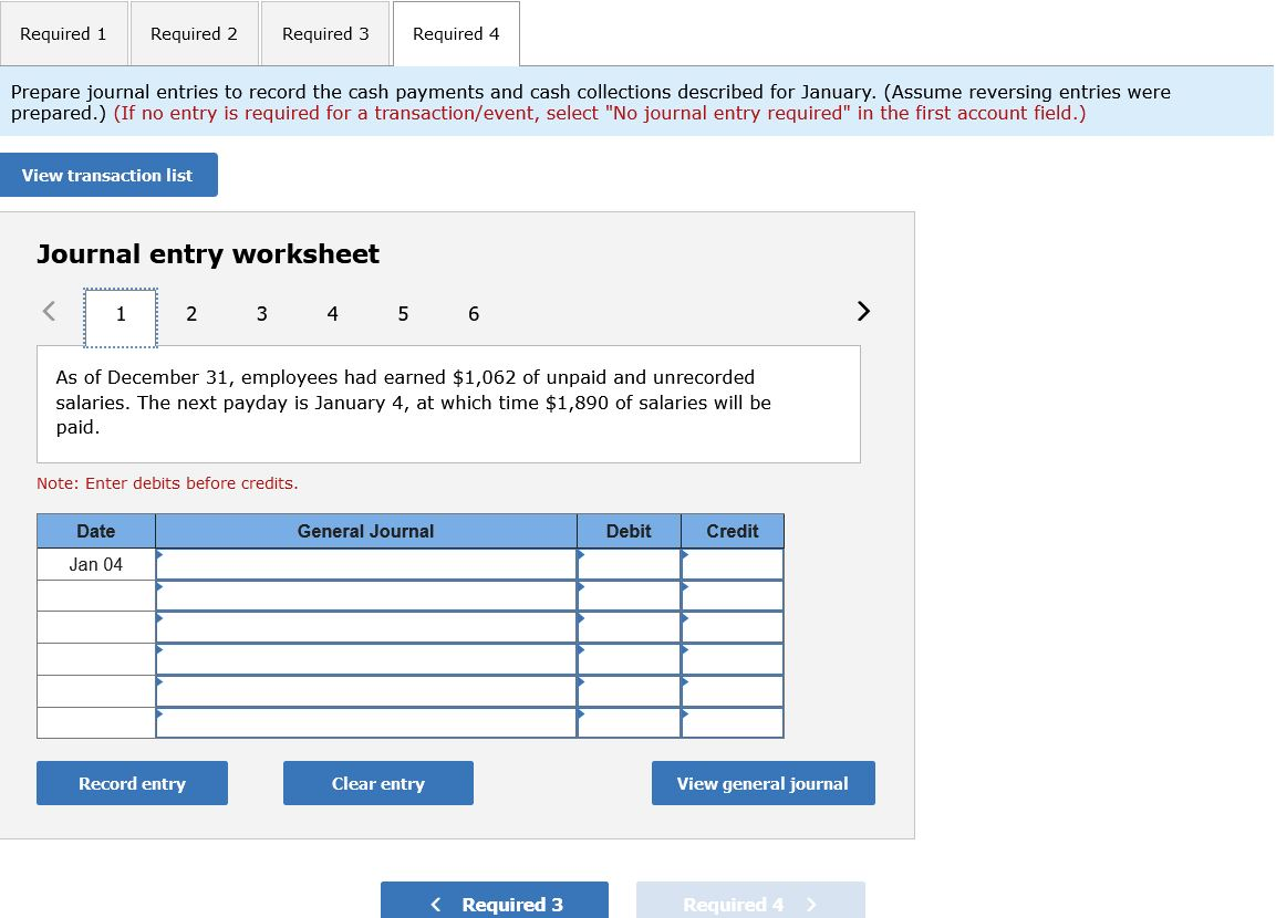 requirement 1. The following additional information relates to the required year-end adjustments.