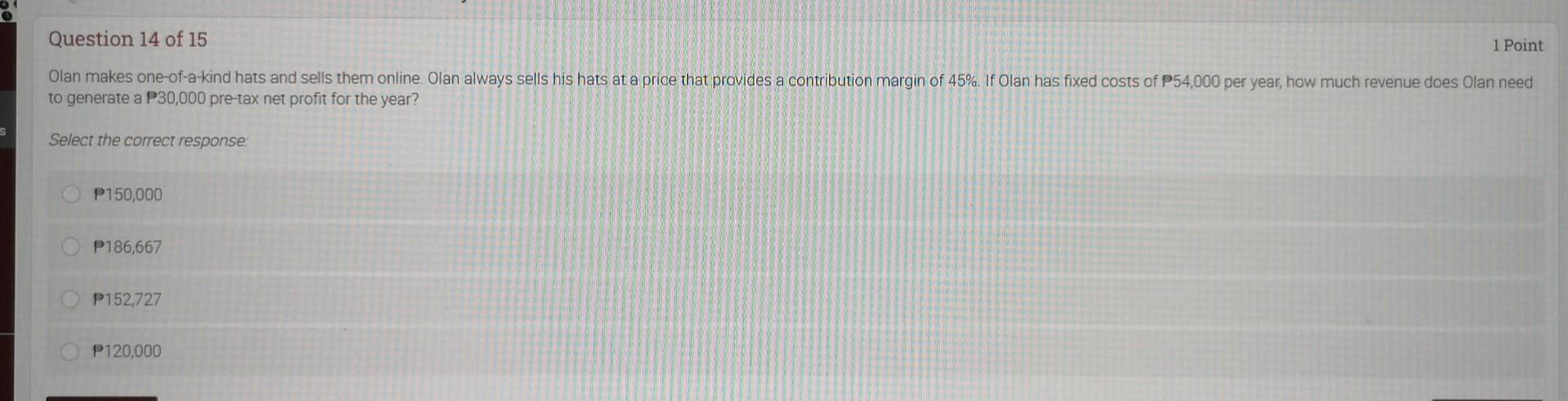 Fixed and variable costs behave differently with respect to level of