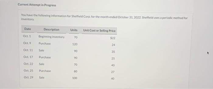  need a3 to be finished Current Attempt in Progress You have