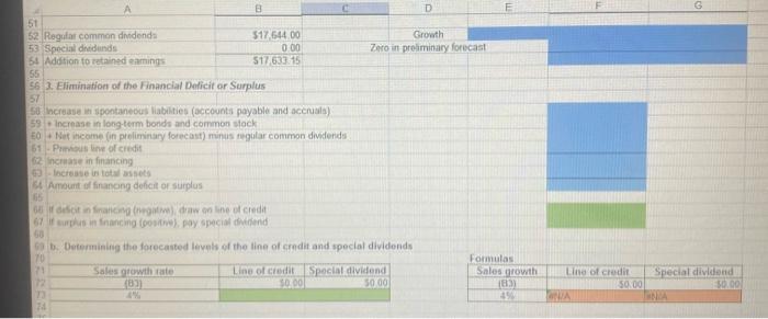 Sales grow by 7%. (2) The ratios of expenses to sales, depreciation