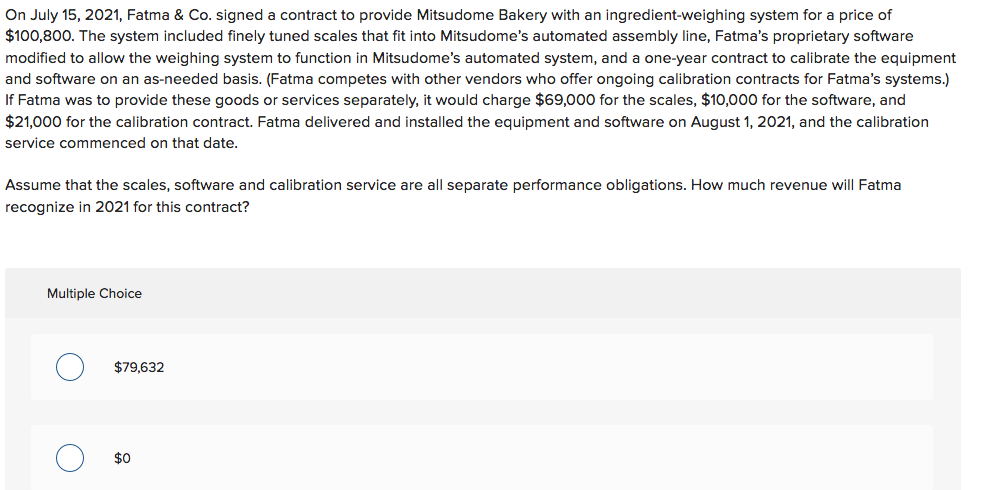  On July 15, 2021, Fatma & Co. signed a contract to