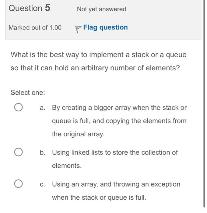 Select one: True False Why is more efficient than for reading a