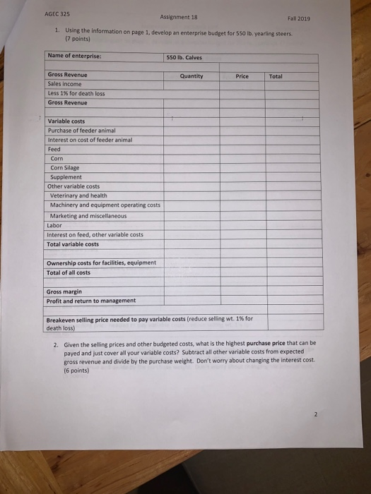 cattle and finishes them out each year. Some years the ranch makes