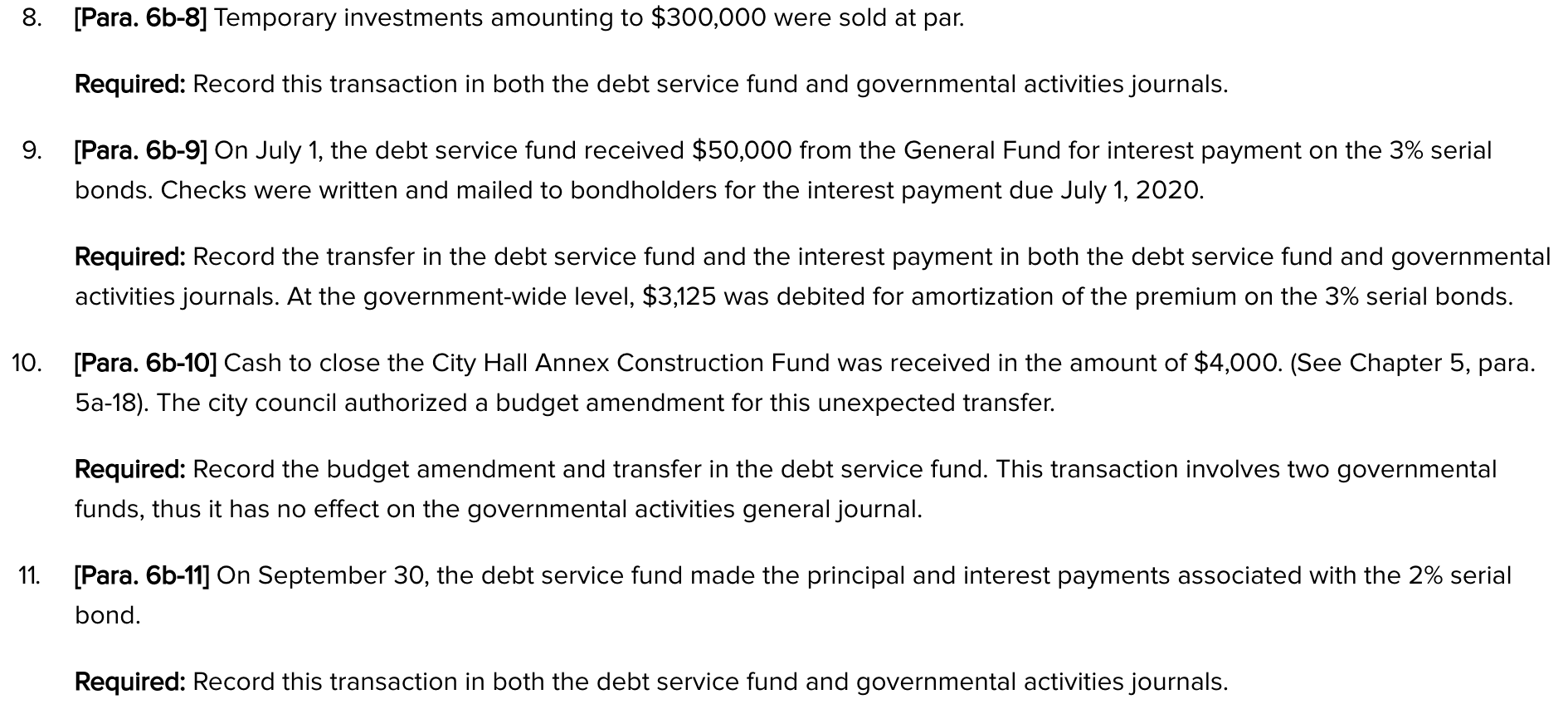 of the debt service fund as of December 31, 2019, is shown