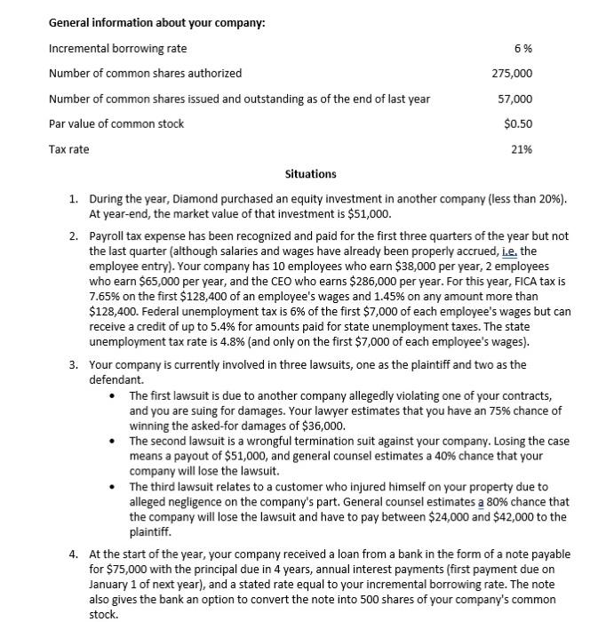 larger loans in the future, which financial institutions may request U.S. GAAP