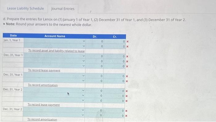 value. (*Note that the red x means the answer is incorrect.) On
