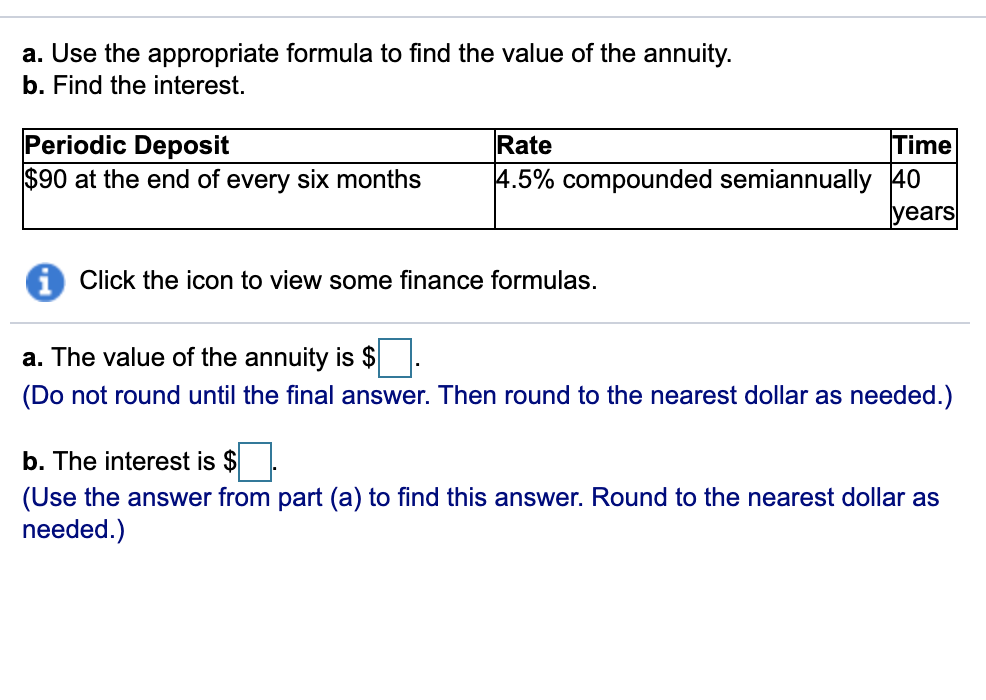 b. How much of the financial goal comes from deposits and how