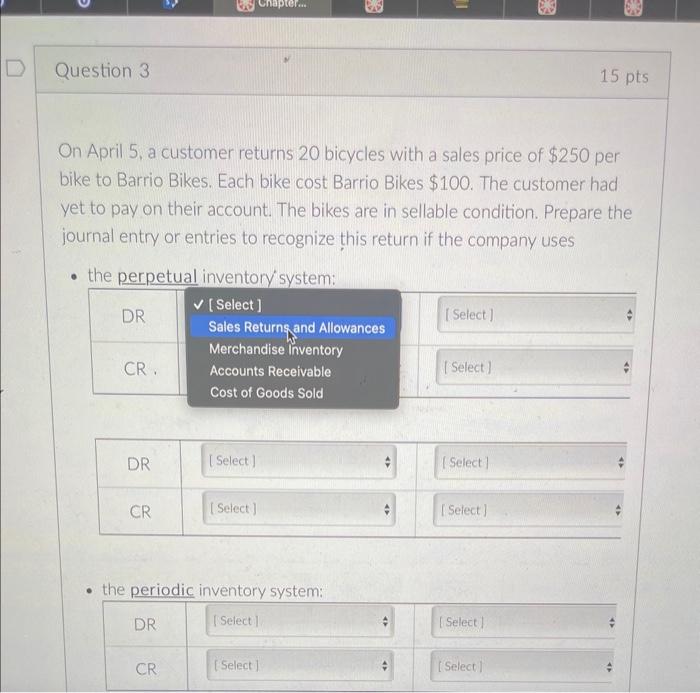 price of $250 per bike to Barrio Bikes. Each bike cost Barrio