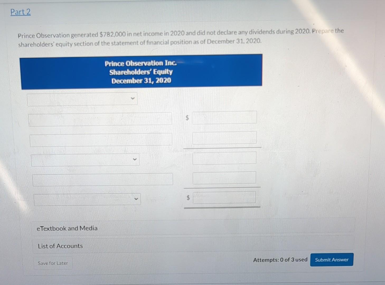 preferred shares. During the remainder of 2020 , the company entered into