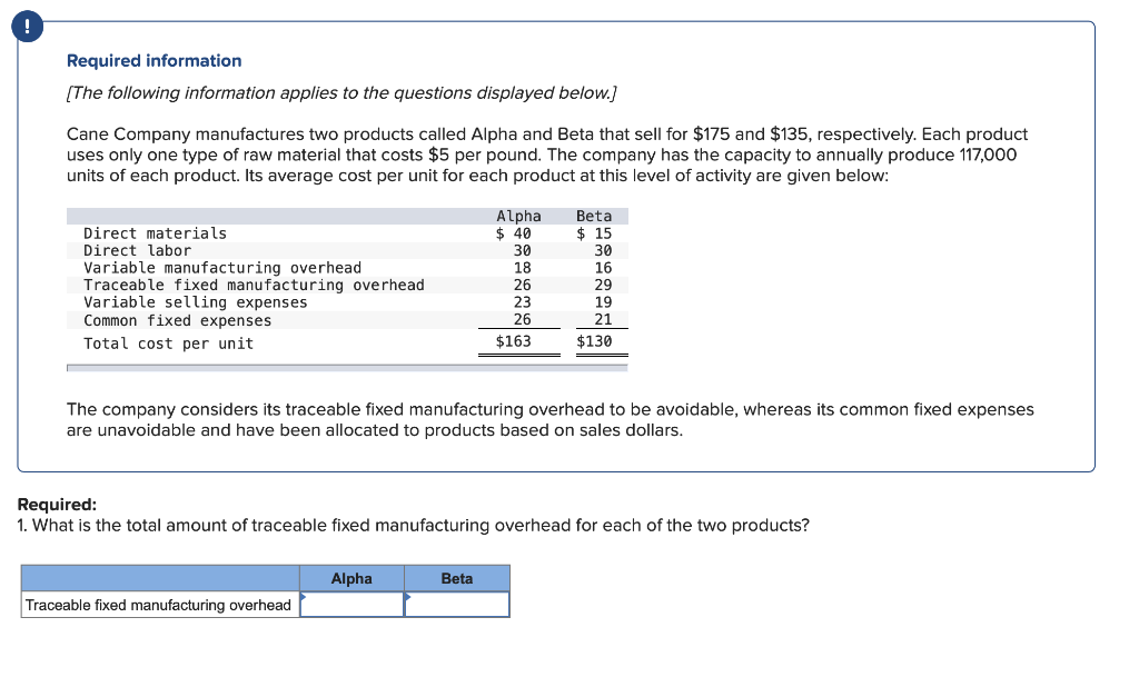 Can you please please answer every single question? Required information (The following