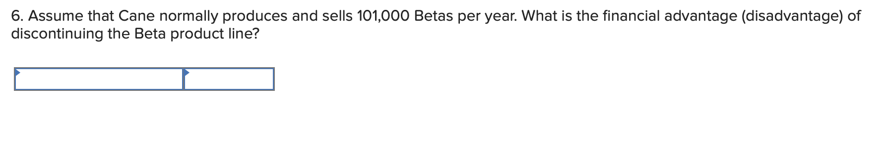 level of activity are given below: Alpha Direct materials Direct labor Variable