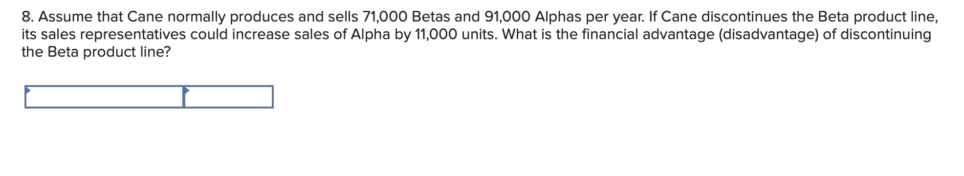Total cost per unit $ 40 30 18 26 23 26 $163