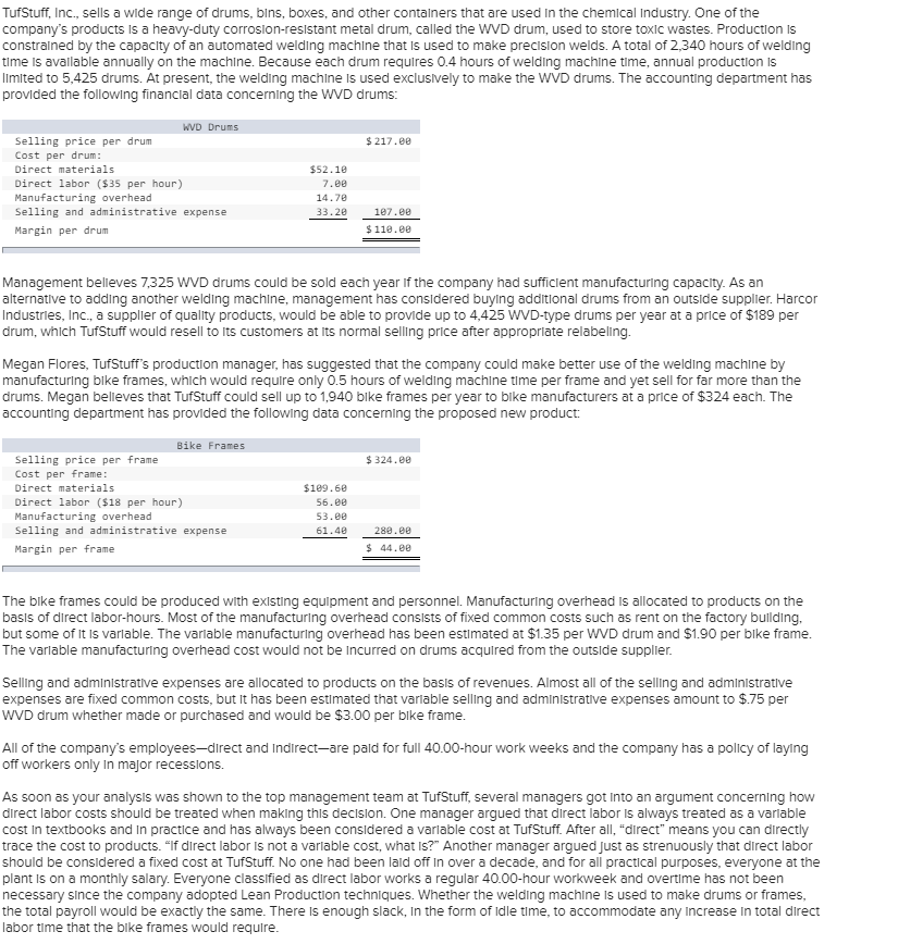  ONLY NEED HELP WITH 4A, 4B, 5, 6, 7A, 7B TufStuff,