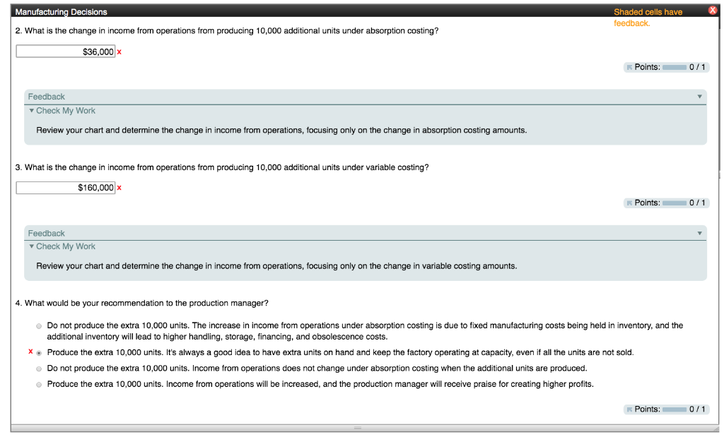 a computation of Absorption costing does not distinguish between variable and fixed
