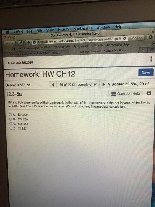 membership Do ACC1200-SU2018 Homework: HW CH12 Score: 0 of 1 pt 12.3-7