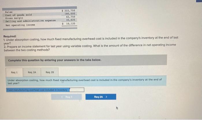 Operating Income [LO7-2] Ida Sidha Karya Company is a family-owned company located