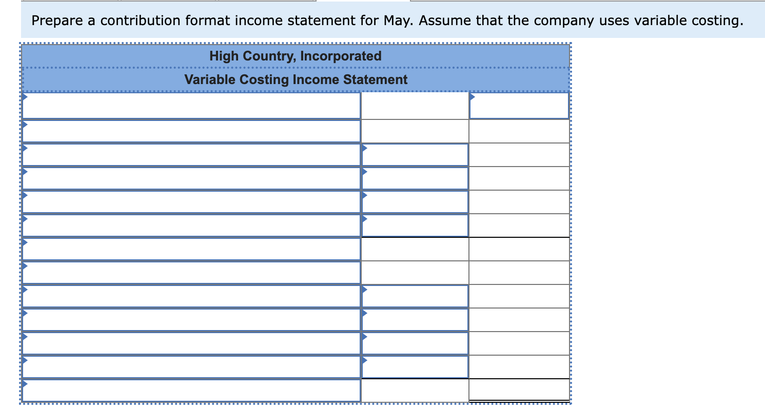 revenue data relate to May, the first month of the plant's operation: