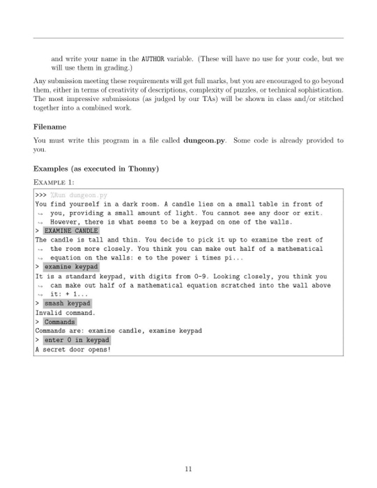 You have just started your new job as a puzzle engineer at