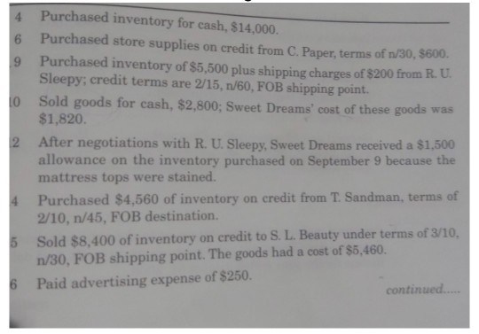 I need help with writing 15 transactions also containing adjusting entries for