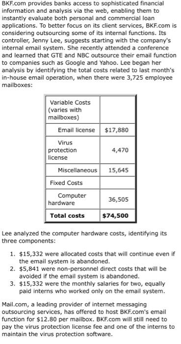 can someone help with this BKF.com provides banks access to sophisticated financial