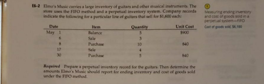 Do all the three questions please E62 E63 and E64 E6-2