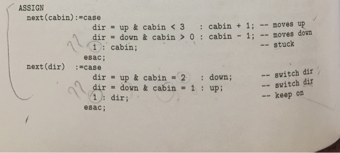  Could you please explain this SMV example to me and what