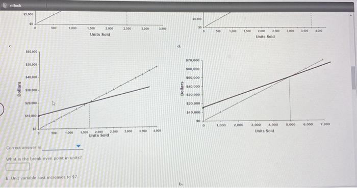 the unit variable cost is 6. Total food cost is 510,000 Unless
