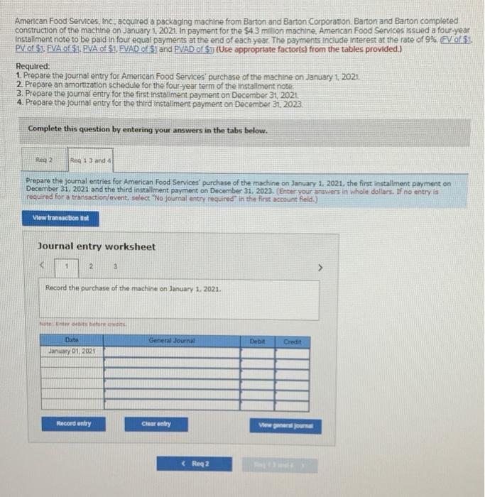 Barton Corporation Barton and Barton completed construction of the machine on January