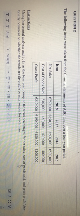 kindly, solve question 2 fast QUESTION 2 The following items were taken