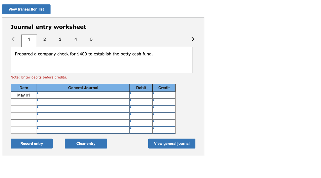  URGENT PLEASE ANSWER ASAP Journal entry worksheet 2345 Prepared a company
