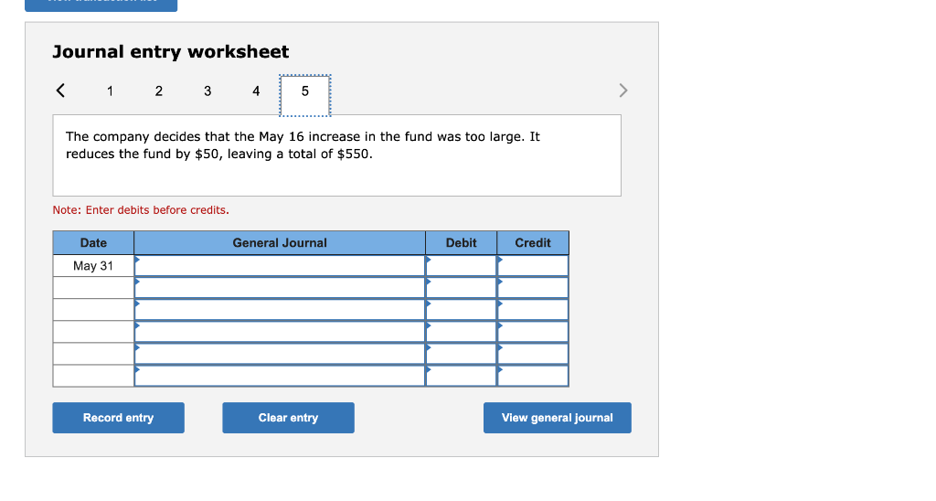 in May (the last month of the company's fiscal year). May 1