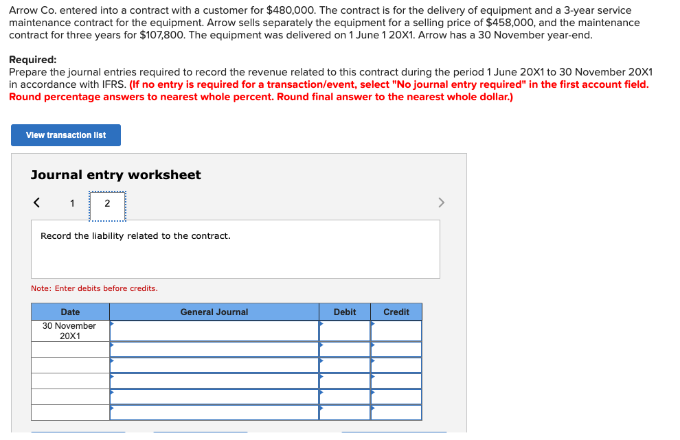 The contract is for the delivery of equipment and a 3 -year