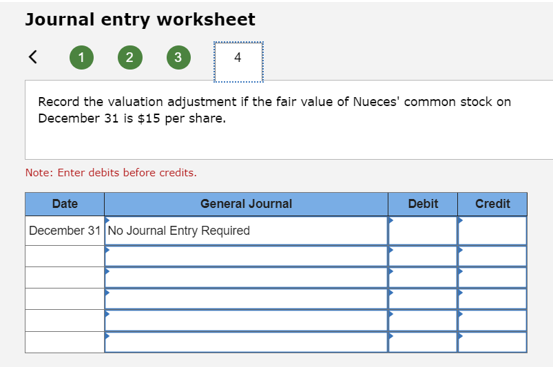 as a longterm investment. The annual accounting period for both companies ends