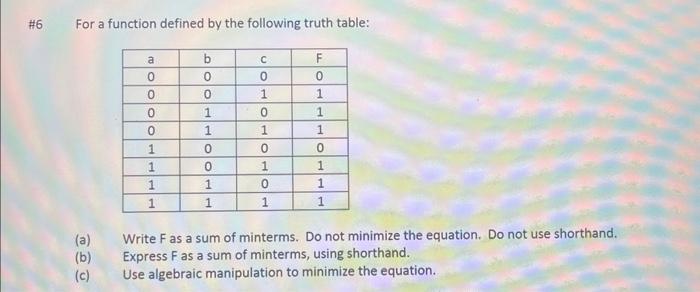 please solve all steps and show work! For a function defined by