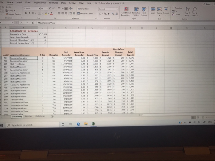  Home Insert Draw Page Layout Formulas Data Review ViewHelp Tell me