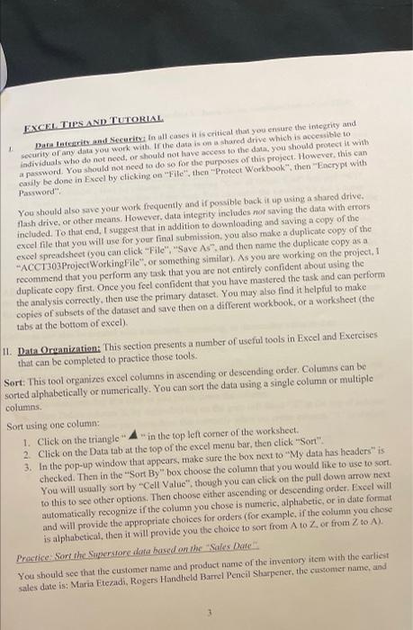 management and analyties, skills that will be valuable in your future careers.