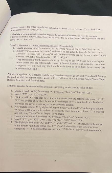 For this project, you will use data on credit sales by "Superstore