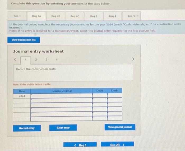 4. record the gross profit (loss) this one also has the same