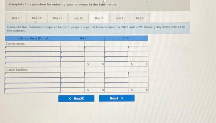 the amount of revenue and gross profit (lass) to be recognized in