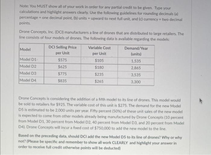  please post the process to get to the answer be clear