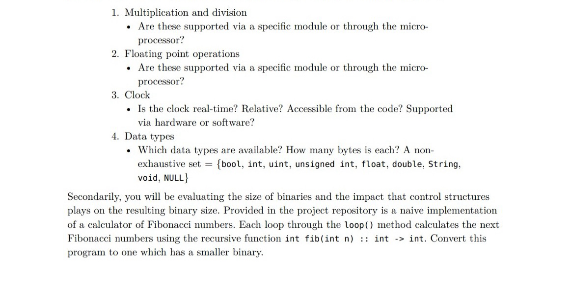  Multiplication and division Are these supported via a specific module or