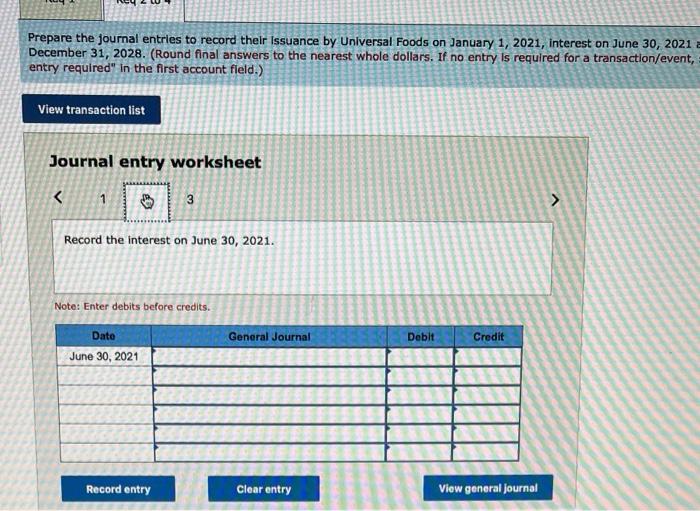 on December 31,2030 (10 years). The market rate of interest for similar